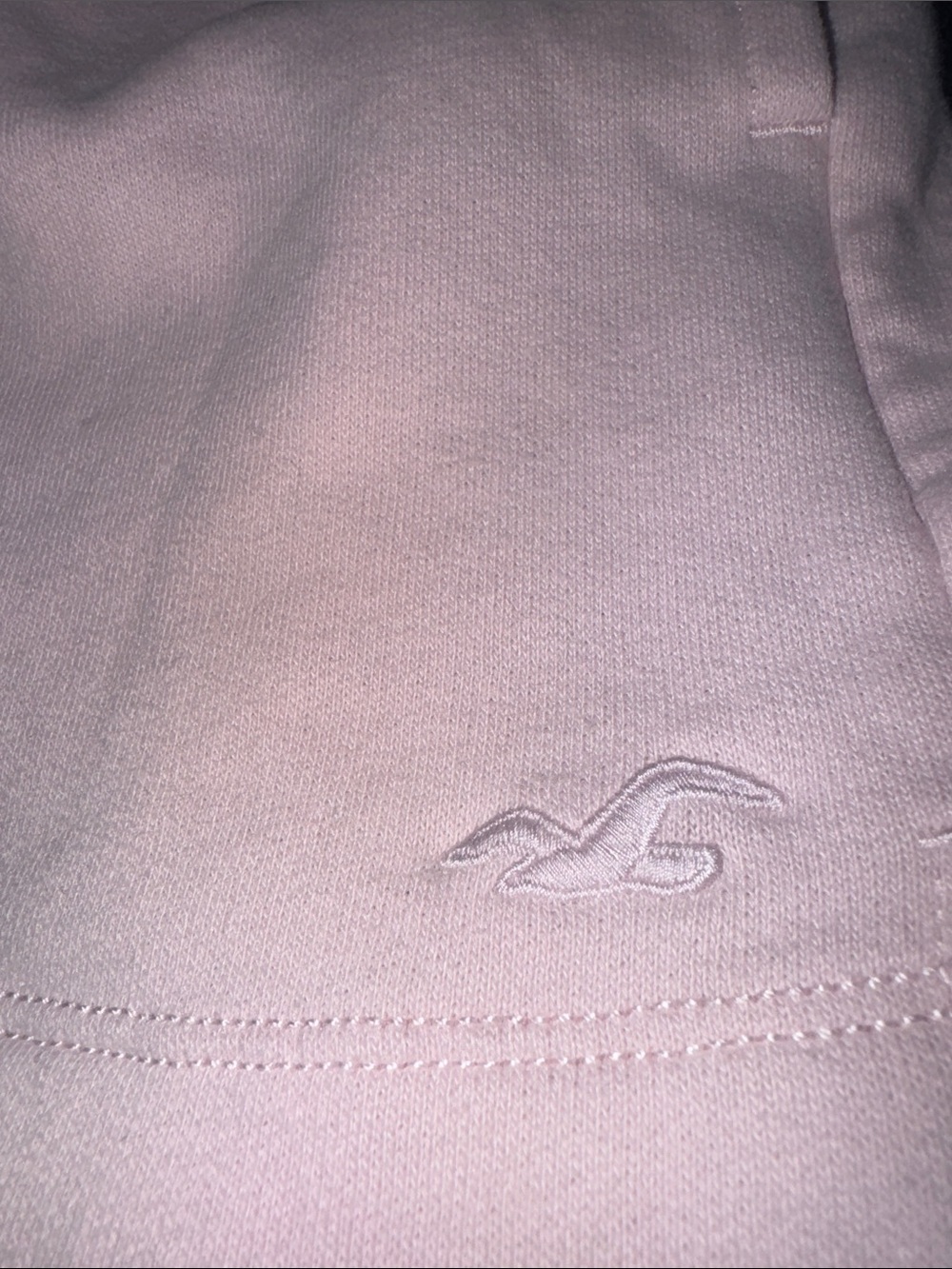 Women's Light Pink Elastic-Waist Casual Shorts XXS - Picture 5 of 6